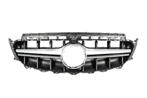 Mercedes E-class coupe C238 2016-2024 Front Grille in E63 AMG Design Silver (for Avantgarde/AMG-Line/E43/E53 2016-2020) photo 1