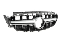 Mercedes E-class coupe C238 2016-2024 Front Grille in E63 AMG Design Silver (for Avantgarde/AMG-Line/E43/E53 2016-2020) photo 3