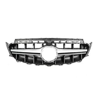 Front Grille in E63 AMG Design Silver (for Avantgarde/AMG-Line/E43/E53 2016-2020) Mercedes E-class coupe C238 2016-2024 photo 1