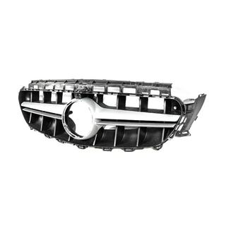Front Grille in E63 AMG Design Silver (for Avantgarde/AMG-Line/E43/E53 2016-2020) Mercedes E-class coupe C238 2016-2024 photo 2