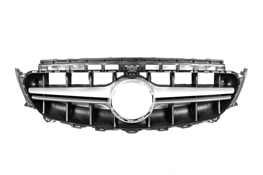 Mercedes E-class coupe C238 2016-2024 Front Grille in E63 AMG Design Silver (for Avantgarde/AMG-Line/E43/E53 2016-2020) Image