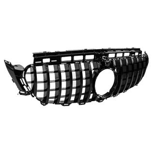 Front Grille GT Panamericana Black (for Avantgarde/AMG-Line/E43 AMG/E53 AMG 2016-2020) Mercedes E-class coupe C238 2016-2024 photo 4