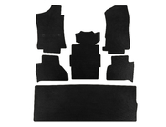 Cadillac Escalade 2014-2020 EVA Floor Mats (3 Rows, Black) photo 1