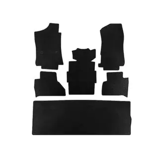 EVA Floor Mats (3 Rows, Black)