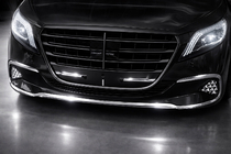 Mercedes Vito/V-class W447 2014- Front bumper chrome trim kit (2023+) photo 1