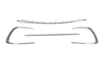 Mercedes Vito/V-class W447 2014- Front bumper chrome trim kit (2023+) photo 4