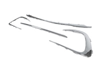 Mercedes Vito/V-class W447 2014- Front bumper chrome trim kit (2023+) photo 5