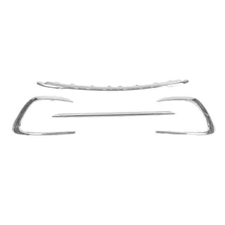 Front bumper chrome trim kit (2023+) photo 4