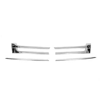 Chrome Grille Covers (Omsa, 4 pcs, Stainless Steel) photo 2