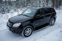 Chery Tiggo 1 2005-2016 Side Steps Tayga (2 pcs, Aluminum) photo 1