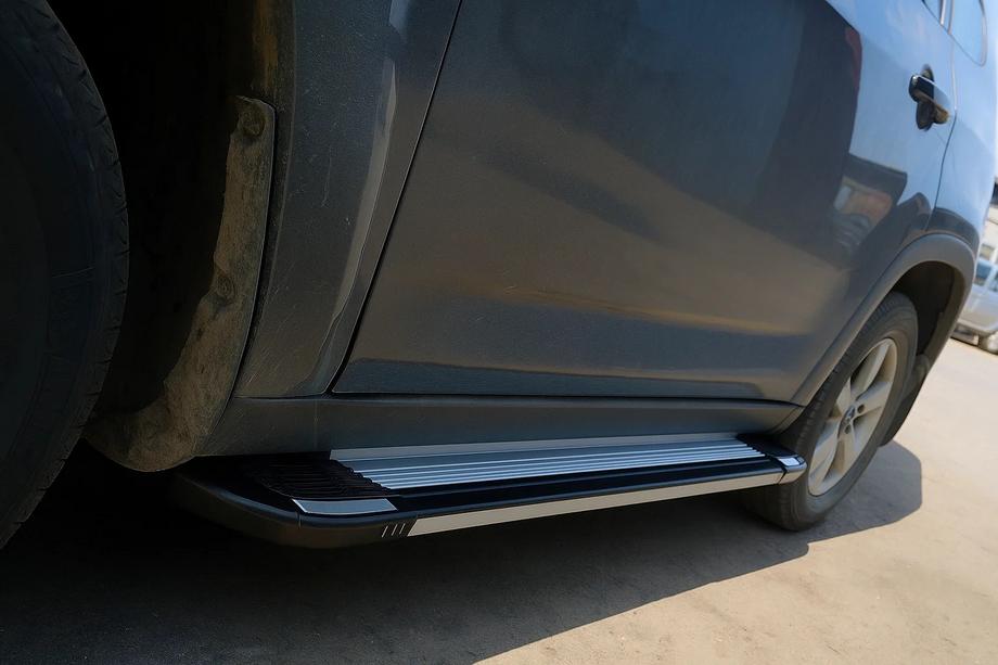 Chery Tiggo 1 2005-2016 Side Steps Rainbow (2 pcs, Aluminum) Image