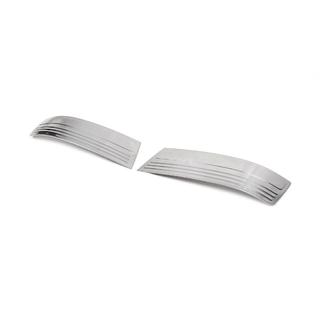 Stainless steel front bumper corner protectors (2 pcs) photo 3