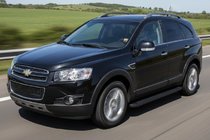 Chevrolet Captiva 2006-2019 Side Steps Allmond Black (2 pcs, Aluminum) photo 1