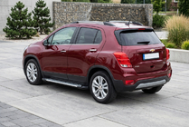 Chevrolet Trax 2012-2023 Side Steps Line (2 pcs, Aluminum) photo 1