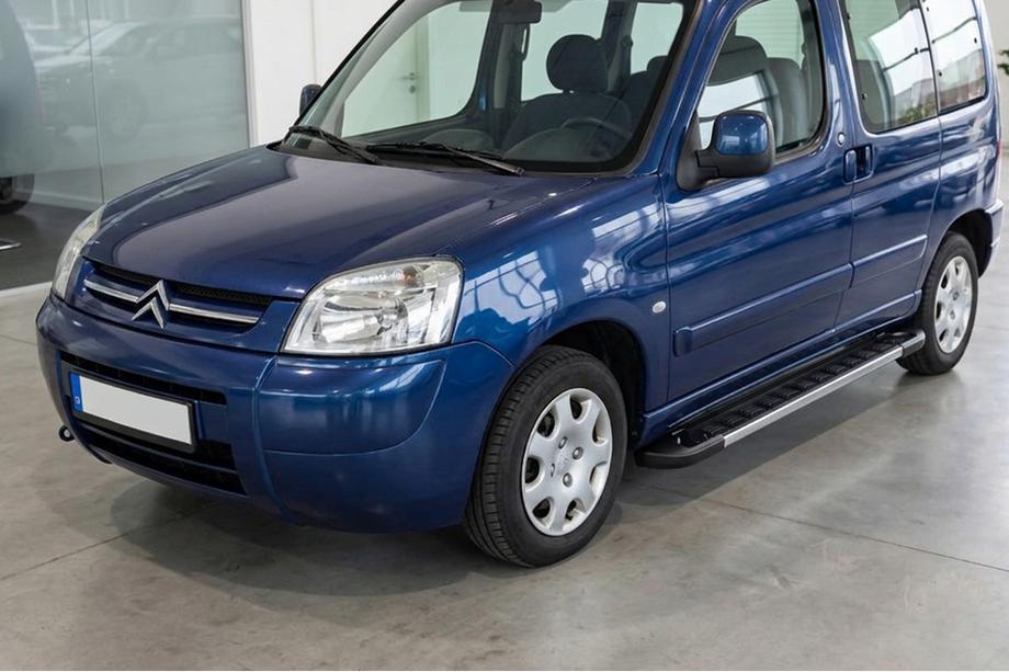 Citroen Berlingo 1996-2008 Side Steps RedLine V1 (2 pcs, Aluminum) Image