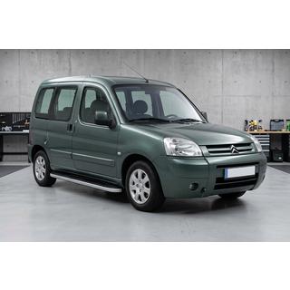 Side Steps Tayga Grey (2 pcs, Aluminum) Citroen Berlingo 1996-2008 photo 1