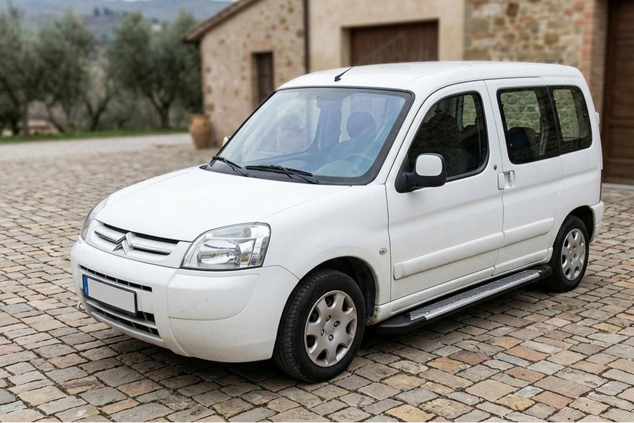 Citroen Berlingo 1996-2008 Side Steps Line (2 pcs, Aluminum) Image