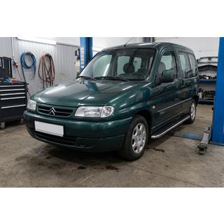 Side Steps Maydos V1 (2 pcs, Aluminum & Stainless Steel) Citroen Berlingo 1996-2008 photo 1