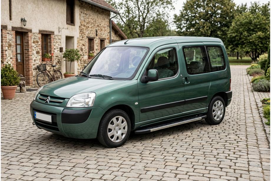 Citroen Berlingo 1996-2008 Side Steps Duru (2 pcs, Aluminum) Image