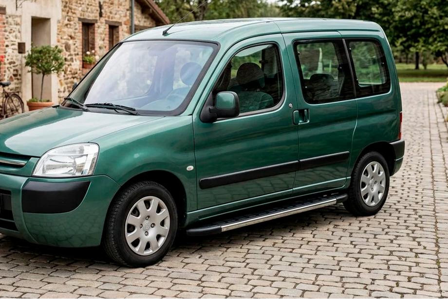 Peugeot Partner 1996-2008 Side Steps Duru (2 pcs, Aluminum) Image
