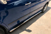Mercedes Vito W638 1996-2003 Side Pipes (2 pcs, Stainless Steel) d60 photo 1
