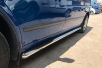 Mercedes Vito W638 1996-2003 Side Pipes (2 pcs, Stainless Steel) d70 photo 2