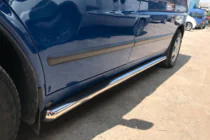 Mercedes Vito W638 1996-2003 Side Pipes (2 pcs, Stainless Steel) d60 photo 2
