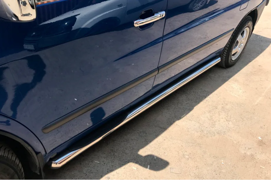 Mercedes Vito W638 1996-2003 Side Pipes (2 pcs, Stainless Steel) d60 Image