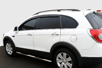Opel Antara 2006-2017 Side Pipes (2 pcs, Stainless Steel) photo 1