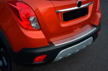 Chevrolet Trax 2012-2023 Rear Bumper Protector OmsaLine Stainless Steel photo 2