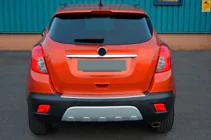 Chevrolet Trax 2012-2023 Rear Bumper Protector OmsaLine Stainless Steel photo 3