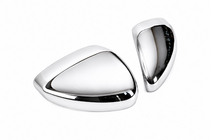 Citroen DS-4 2010-2015 Mirror Covers (2 pcs, Stainless Steel) OmsaLine - Italian Stainless Steel photo 6