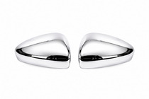 Citroen DS-4 2010-2015 Mirror Covers (2 pcs, Stainless Steel) OmsaLine - Italian Stainless Steel photo 7