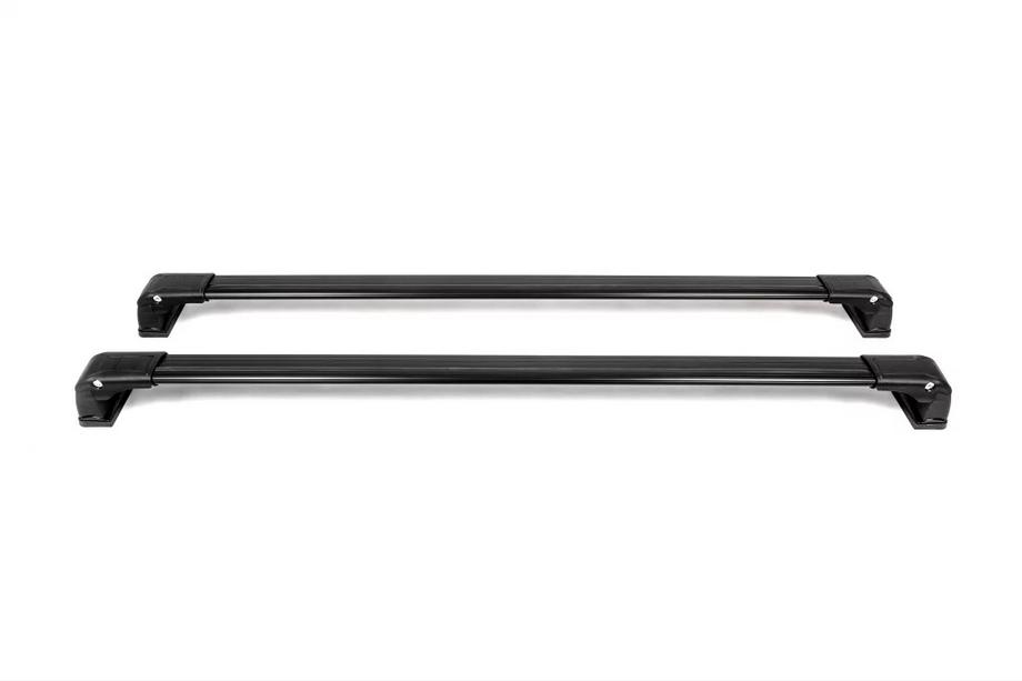 Kia Soul I 2008-2013 Roof rack for fixed points lockable Wingbar V3 (2 pcs) Grey Photo 7
