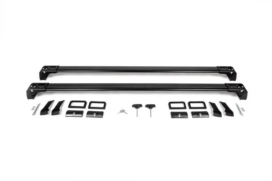 Opel Astra H 2004-2013 Roof rack for fixed points lockable Wingbar V3 (2 pcs) Photo 3