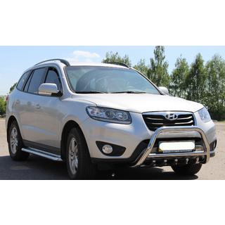 Bull Bar WT003 (Stainless Steel) Hyundai Santa Fe 2 2006-2012 photo 2