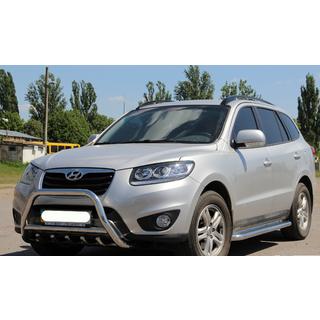Bull Bar WT003 (Stainless Steel) Hyundai Santa Fe 2 2006-2012 photo 4