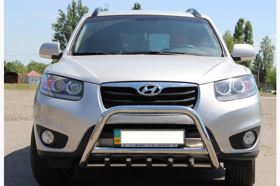Hyundai Santa Fe 2 2006-2012 Bull Bar WT003 (Stainless Steel) Image