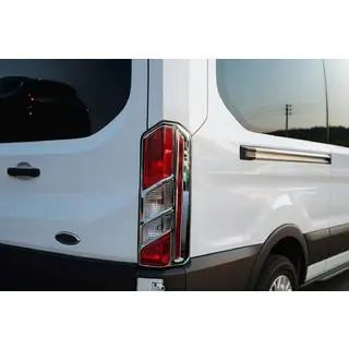 Chrome Tail Light Covers (2 pcs, plastic)