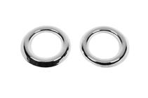Ford Transit 2014- Fog Light Covers 2014-2018 (2 pcs, stainless steel) Carmos - Turkish Stainless Steel photo 2