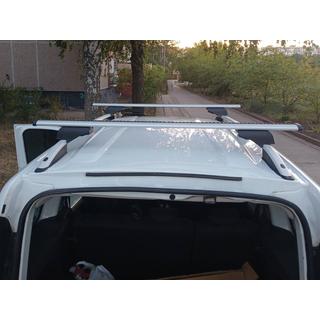 Roof rack cross bars for standard roof rails lockable Wizard V1 (2 pcs) photo 3
