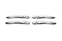 Renault Captur 2013-2019 Chrome Door Handle Covers (4 pcs, Stainless Steel) photo 1