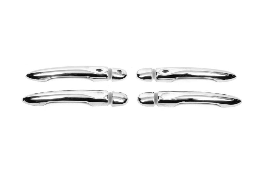 Renault Captur 2013-2019 Chrome Door Handle Covers (4 pcs, Stainless Steel) Image