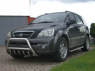 Kia Sorento I BL 2002-2009 Bull Bar WT003 (Stainless Steel) photo 2