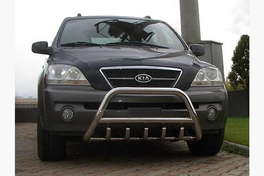 Kia Sorento I BL 2002-2009 Bull Bar WT003 (Stainless Steel) Image