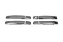Suzuki Equator 2009- Chrome Door Handle Covers (Omsa, 4 pcs, Stainless Steel) photo 1