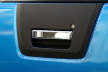 Suzuki Equator 2009- Trunk Handle Cover Stainless Steel photo 1