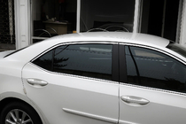 Toyota Corolla 2013-2019 Upper Door Trim Stainless Steel (4 pcs) photo 1
