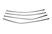 Toyota Corolla 2013-2019 Upper Door Trim Stainless Steel (4 pcs) photo 3