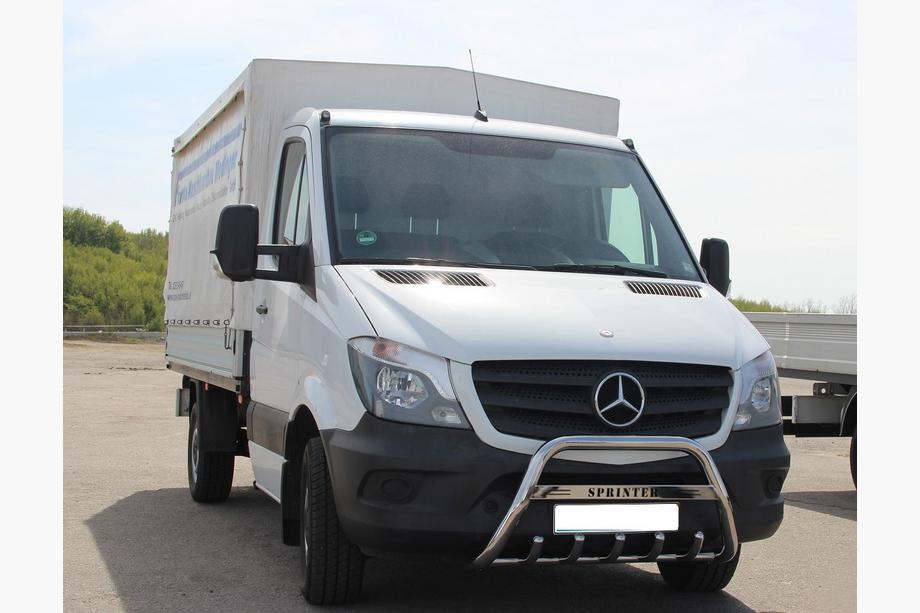 Mercedes Sprinter W906 2006–2018 Bull Bar WT003 (Stainless Steel) 60mm, with lettering Image